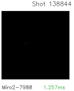 Camera 1 — Phantom710-9206 (Bay E top-down LLD camera) - Shot 138844 (0.000-0.600 s)